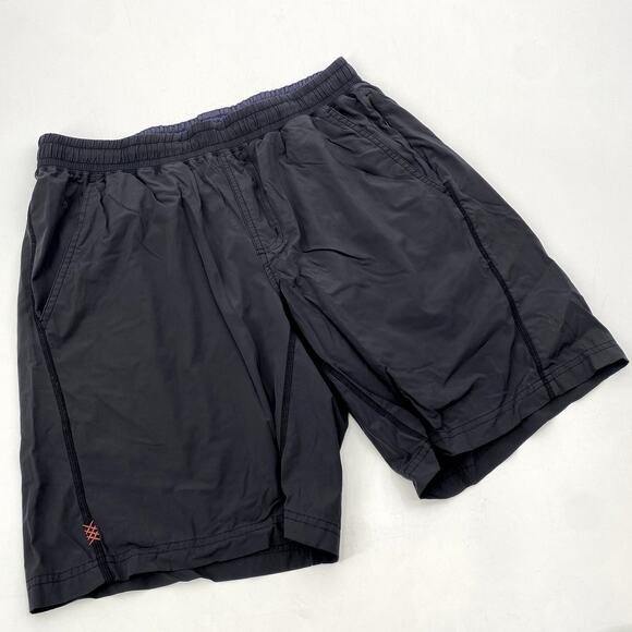 Rhone faded black men's athletic shorts - Picture 1 of 4